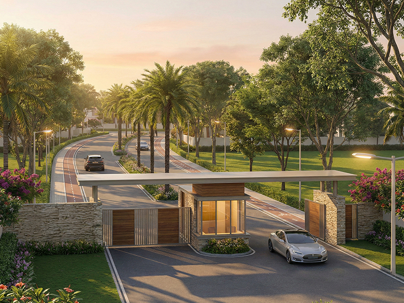 SSM Nagar Gated Entrance